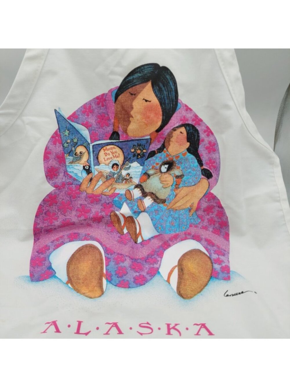 Barbara Lavallee Children of North Mom Mama Do You Love Me? Apron